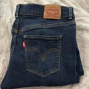 Levi's Indigo Denim Jeans boot size 12